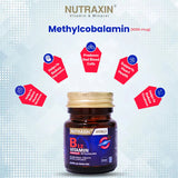 Nutraxin Vitamin B12 Tablets 1000mcg 60 Tablets