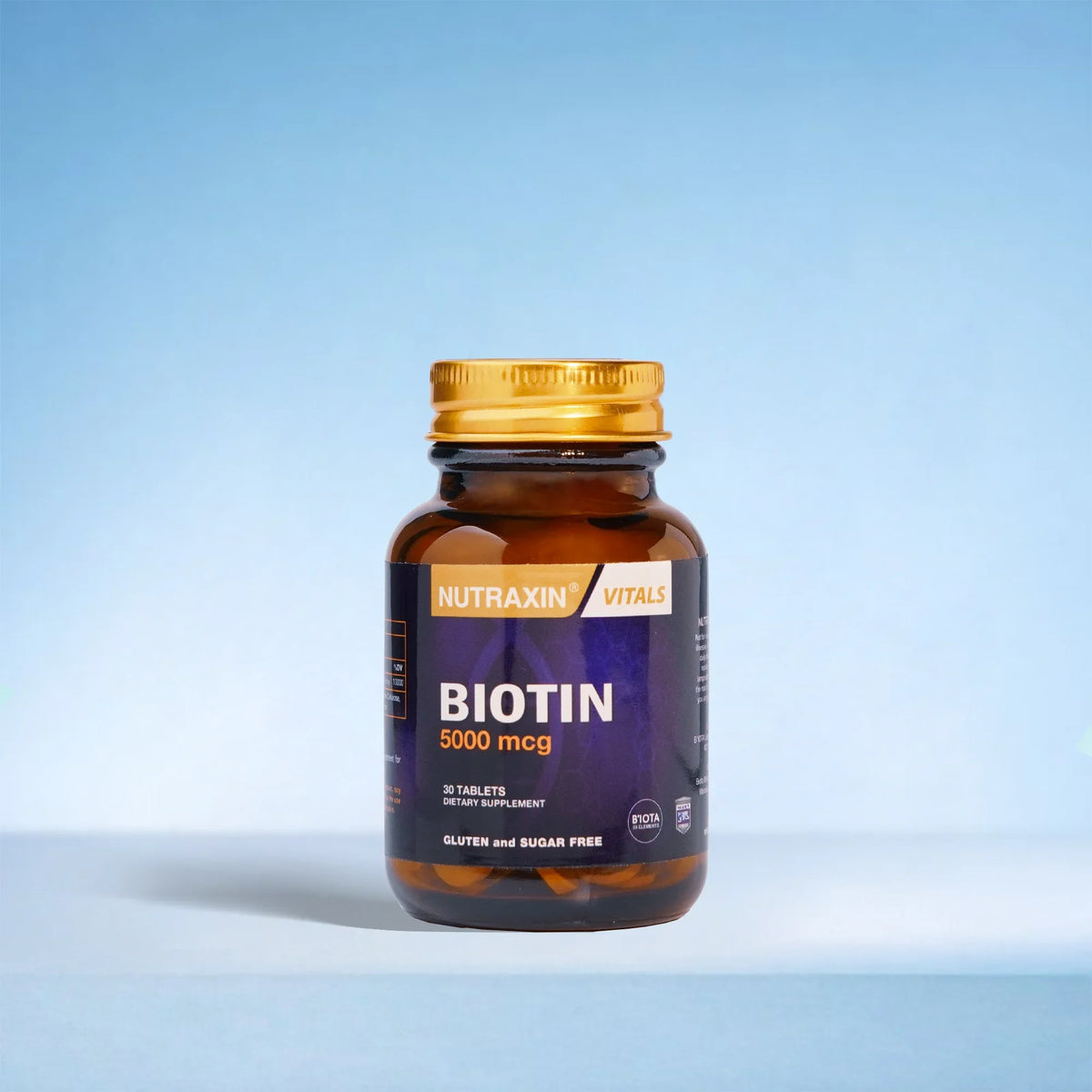 Nutraxin Biotin 5000mcg Tablets 30 Tablets