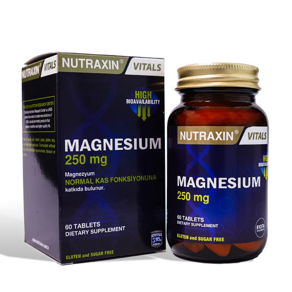 Nutraxin Magnesium Citrate 250mg 60 Tablets
