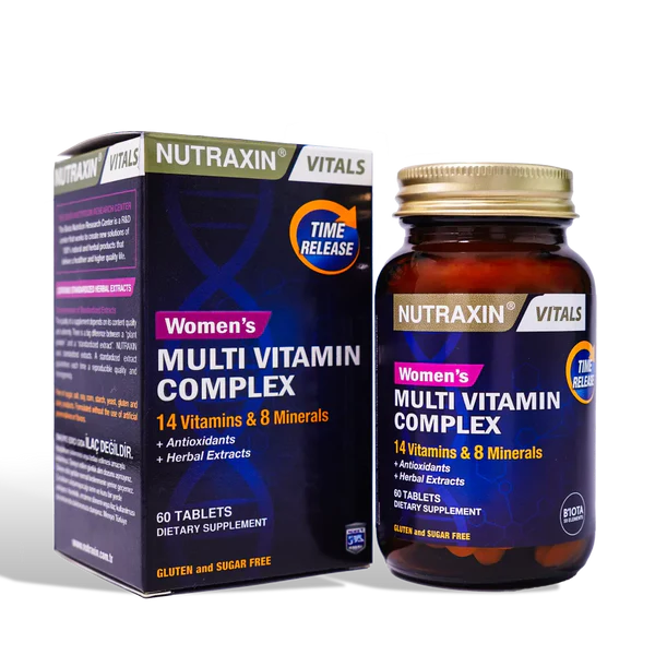 Nutraxin Multivitamin Complex Tablets for Women 60 Tablets