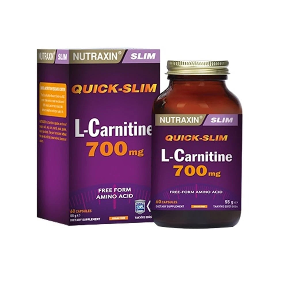 Nutraxin Slim Quick-Slim L-Carnitine 700 mg 60 Capsules
