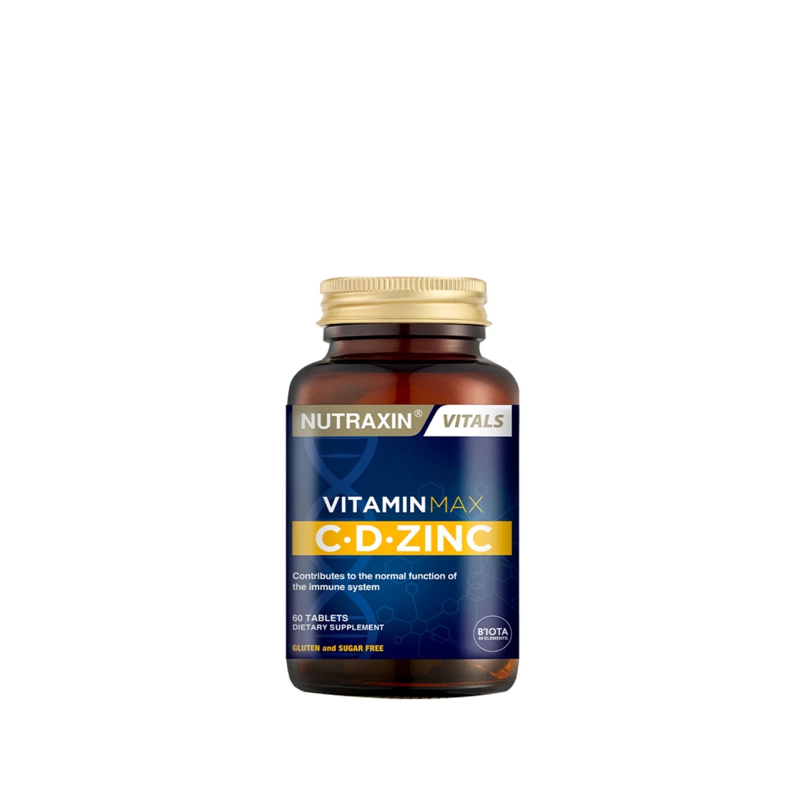 Nutraxin Vitamin Max C-D-Zinc 60 Tablets