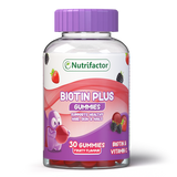 Nutrifactor Biotin Plus Gummies 30 gummies