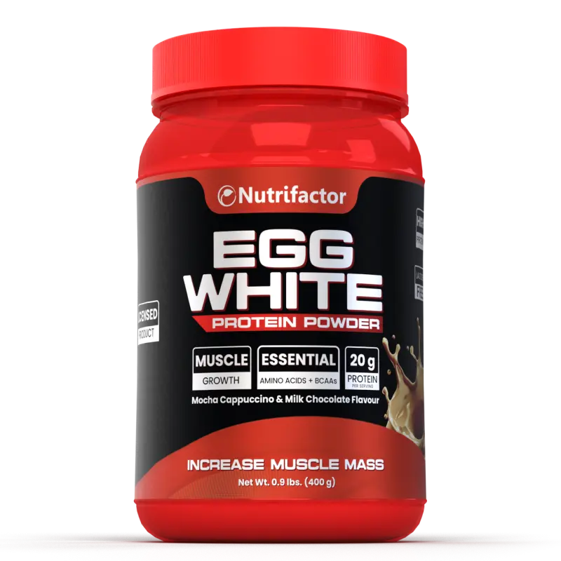Nutrifactor Egg White Protein Powder 400g