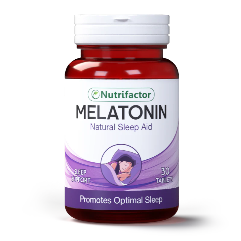 Nutrifactor Melatonin Natural Sleep Aid 30 Tablets