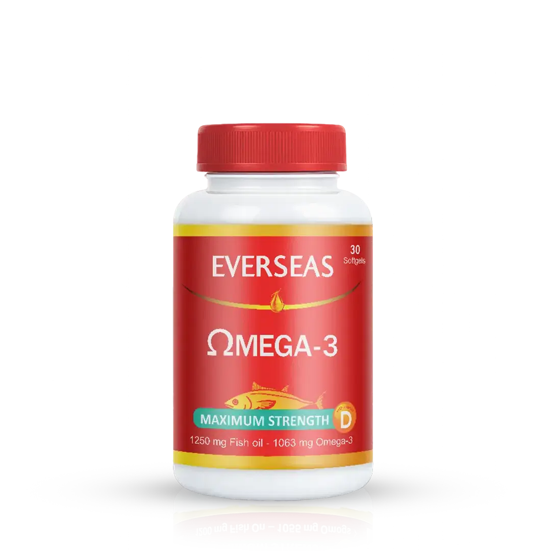 Everseas Omega 3 Maximum Strength Softgels