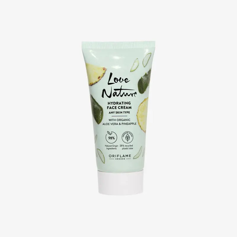 Oriflame Love Nature Hydrating Skincare Bundle Fresh Skin Routine