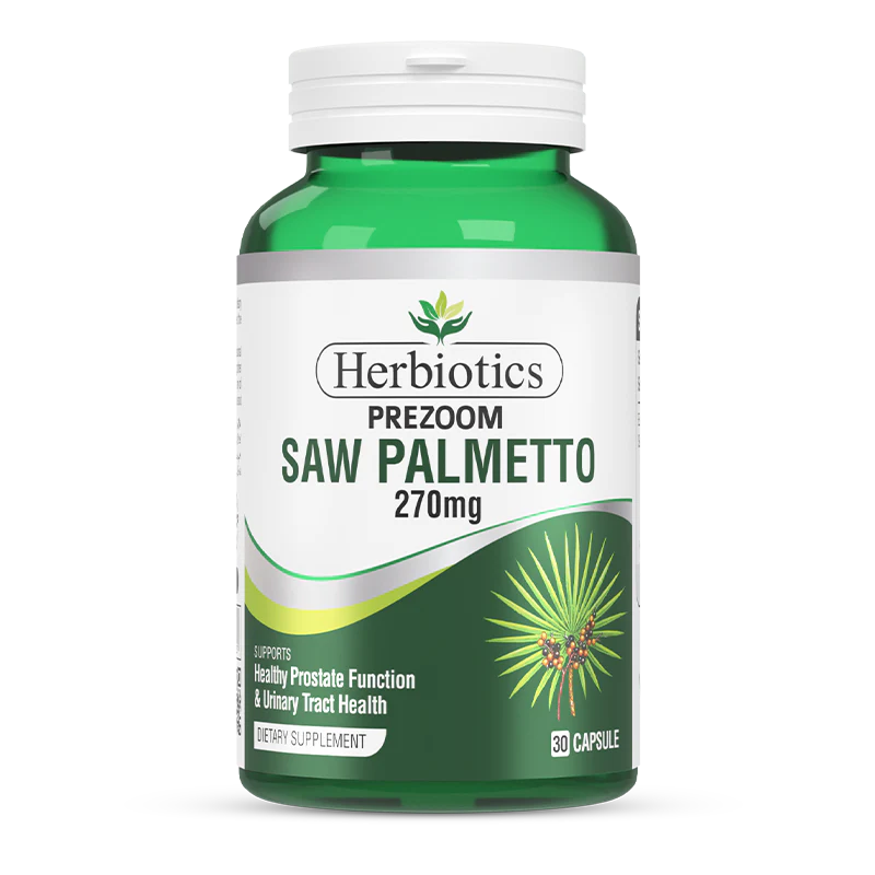 Herbiotics Prezoom Saw Palmetto 270 MG 30 Capsules