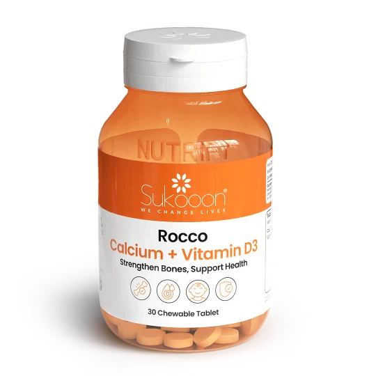 Nutrify Rocco Strengthen Bones Supports Health 30 Chewable Tablets