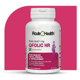 Route2Health Qfolic HR 1mg Folic Acid 30 Tablets