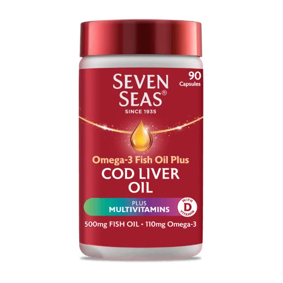 Seven Seas Cod Liver Oil Plus Multivitamin 90 Capsules