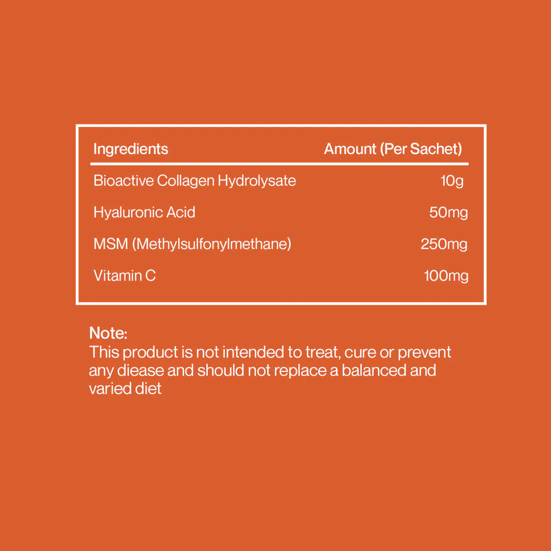 Sois Life Glotagen Collagen for Joint Support 10 Sachet