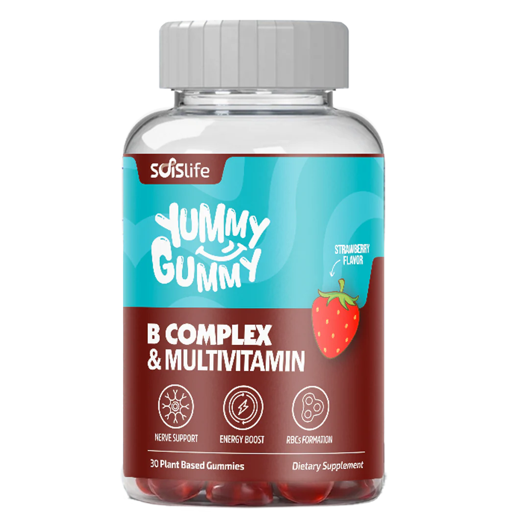 SoisLife Yummy Gummy B Complex Gummies 30 Vegan Gummies