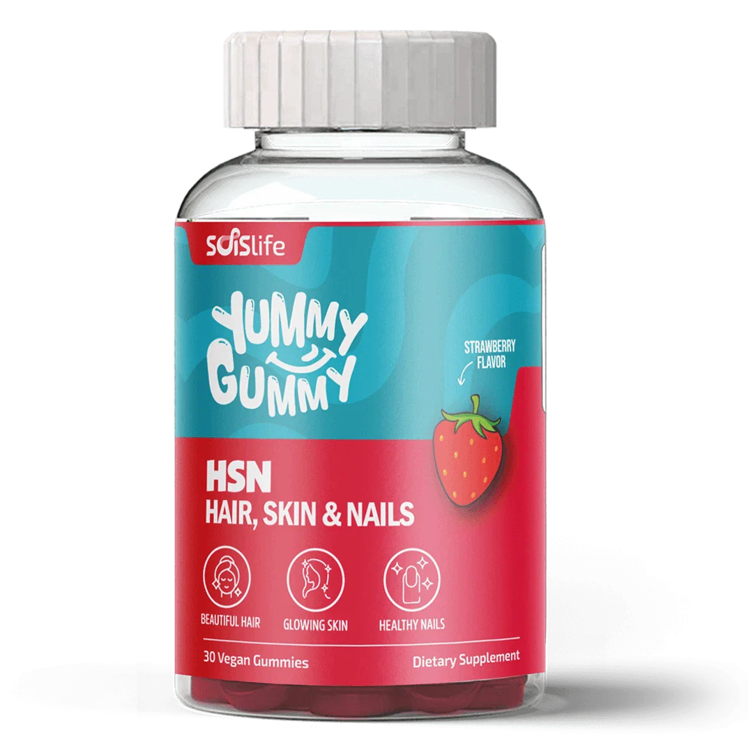 SoisLife Yummy Gummy Hair Skin & Nails 30 Vegan Gummies