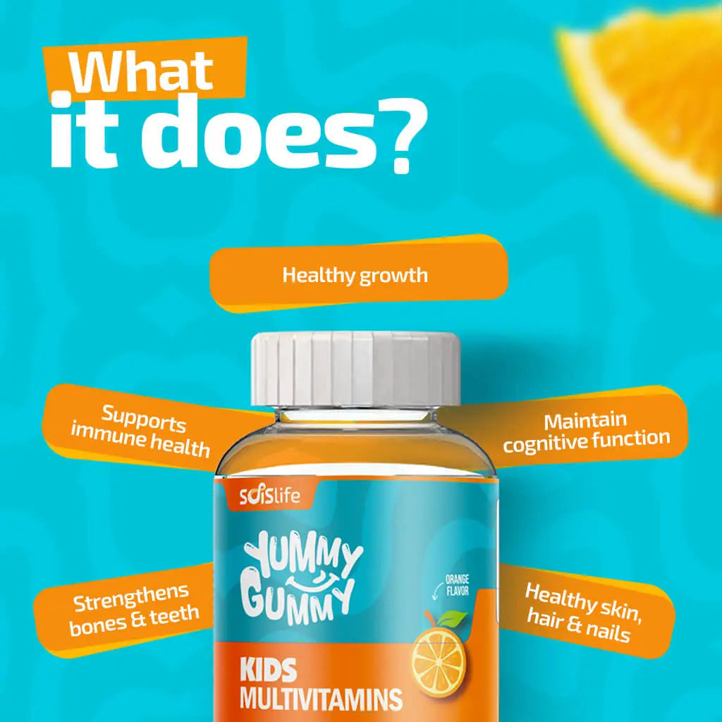 SoisLife Yummy Gummy Kids Multivitamins 30 Gummies