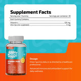 SoisLife Yummy Gummy Vitamin C Plus Zinc 30 Vegan Gummies