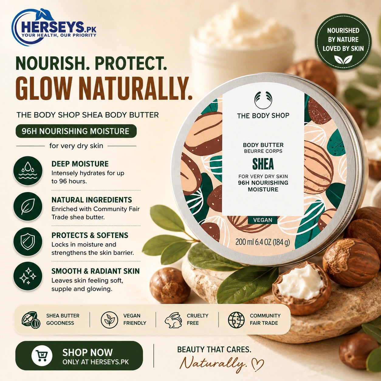 The Body Shop Shea Body Butter 200ml