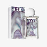 Oriflame Scope perfume bottle and packaging on a white background