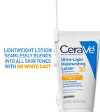 CeraVe Ultra Light Moisturizing Lotion SPF 30 52ML