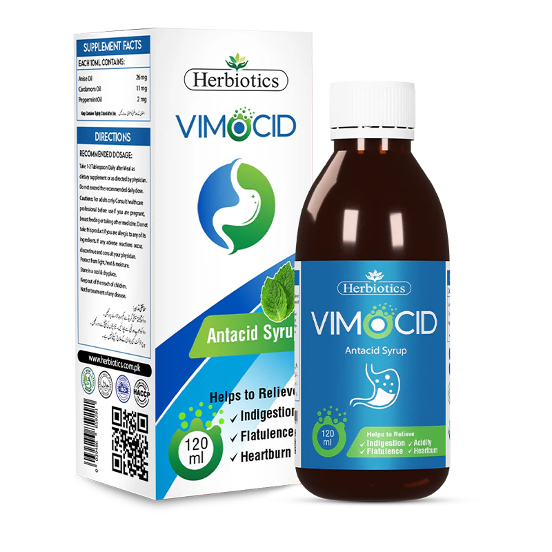 Herbiotics Vimocid Syrup 120 ML