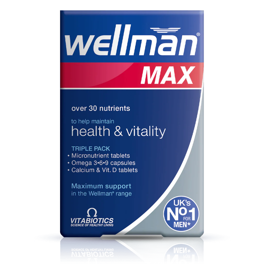Vitabiotics Wellman Max 84 Tablets/Capsules