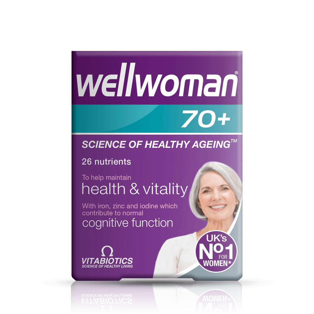 Vitabiotics Wellwoman 70 plus 30 Tablets