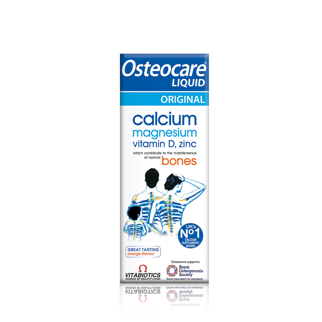 Vitabiotics Osteocare Liquid Calcium Magnesium Vitamin D Zinc 200ml
