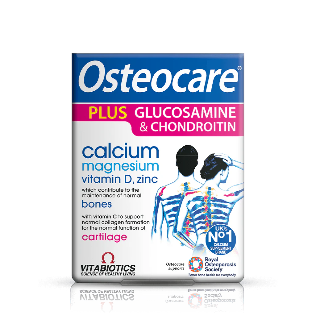 Vitabiotics Osteocare Plus Glucosamine Chondroitin 60 Tablets
