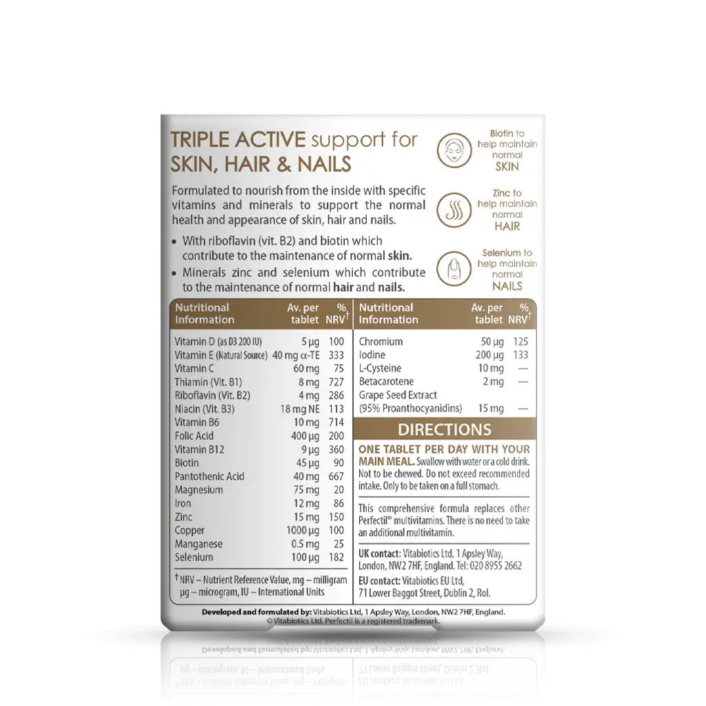 Vitabiotics Perfectil Original 30 Tablets