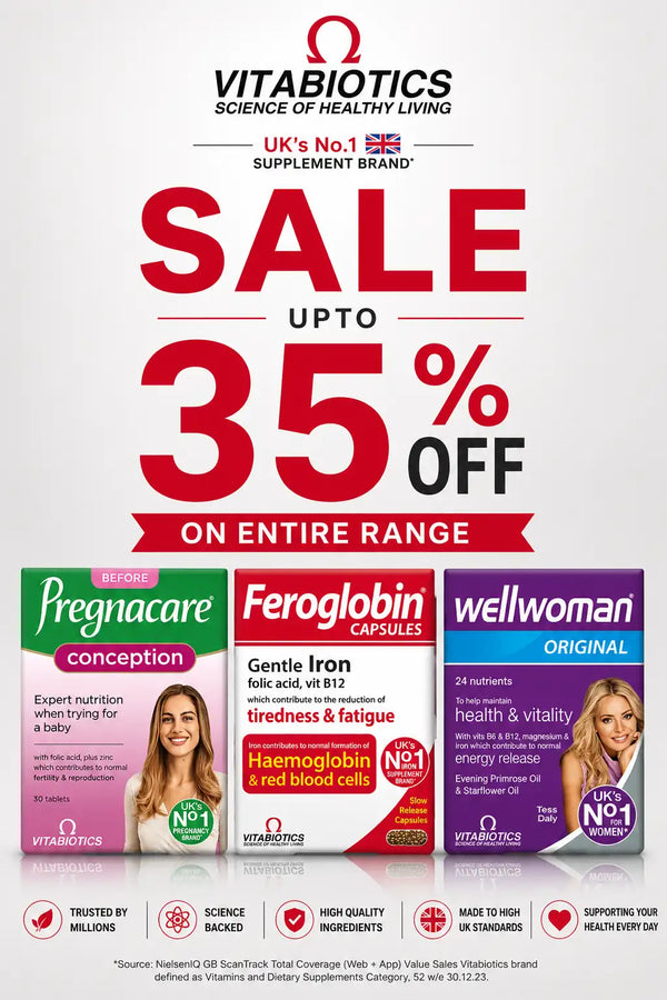 Vitabiotics now at herseys.pk with upto 25% Off