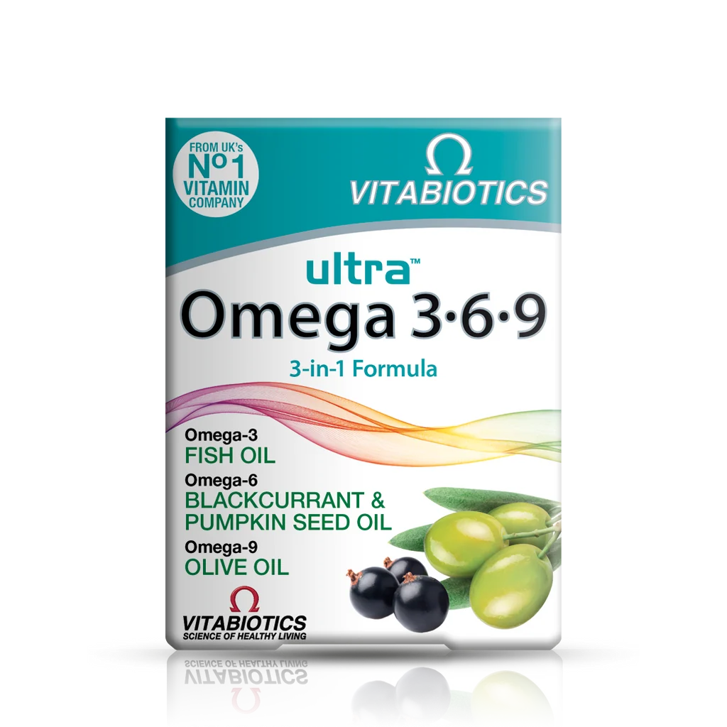 Vitabiotics Ultra Omega 3-6-9 60 Capsules