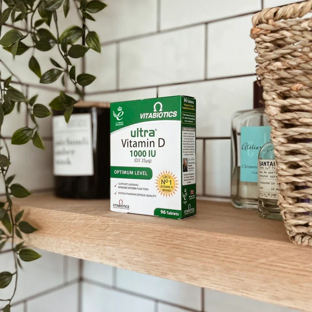Vitabiotics Ultra Vitamin D 1000 IU 96 Tablets