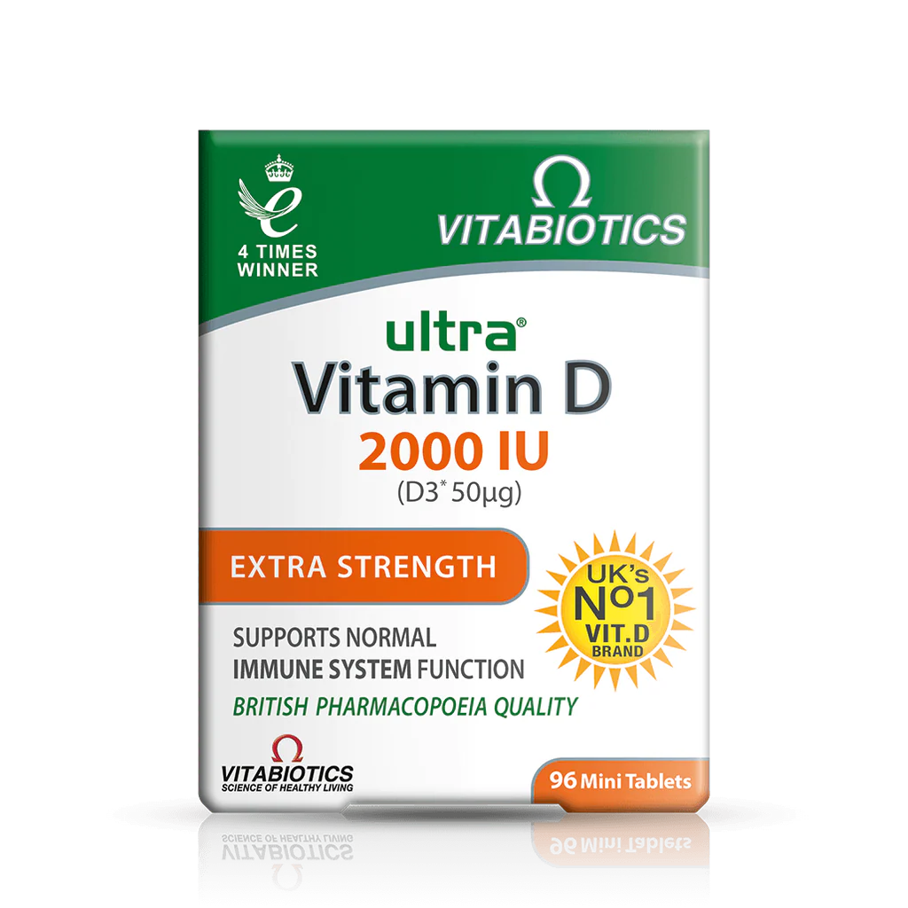 Vitabiotics Ultra Vitamin D 2000IU 96 Tablets