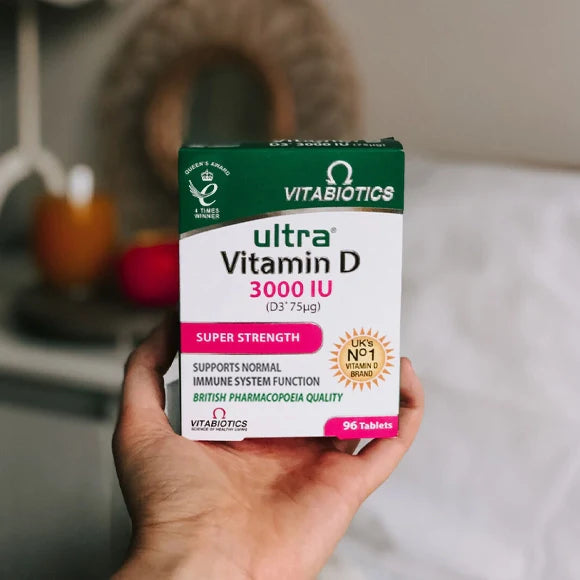 Vitabiotics Ultra Vitamin D 3000 IU 96 Tablets