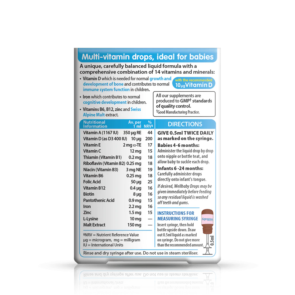 Vitabiotics Wellbaby Multi vitamin Drops 30 ml