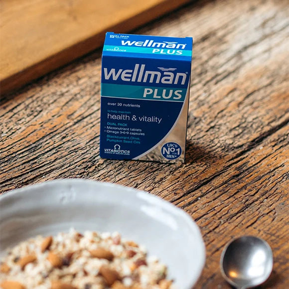 Vitabiotics Wellman Plus Omega 3 6 9 56 Tablets/Capsules