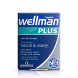 Vitabiotics Wellman Plus Omega 3 6 9 56 Tablets/Capsules