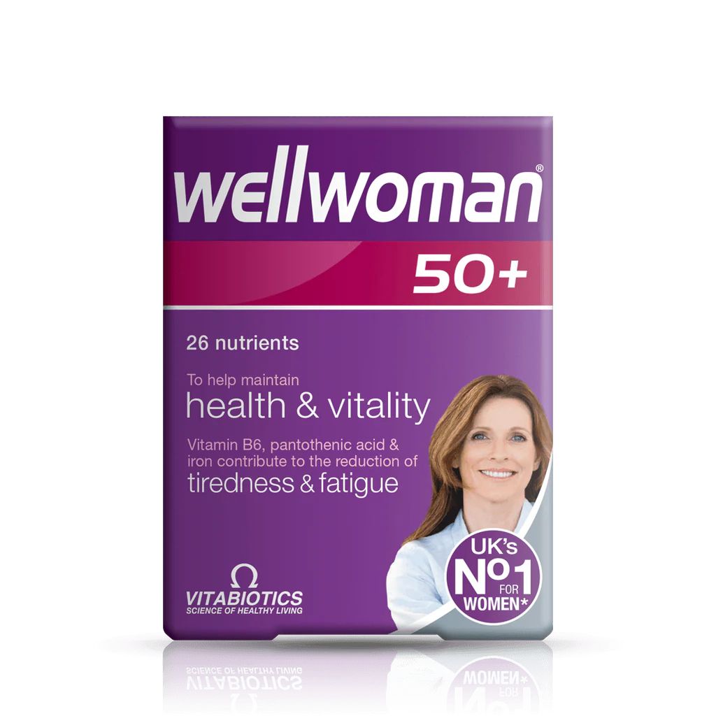 Vitabiotics Wellwoman 50 plus 30 Tablets