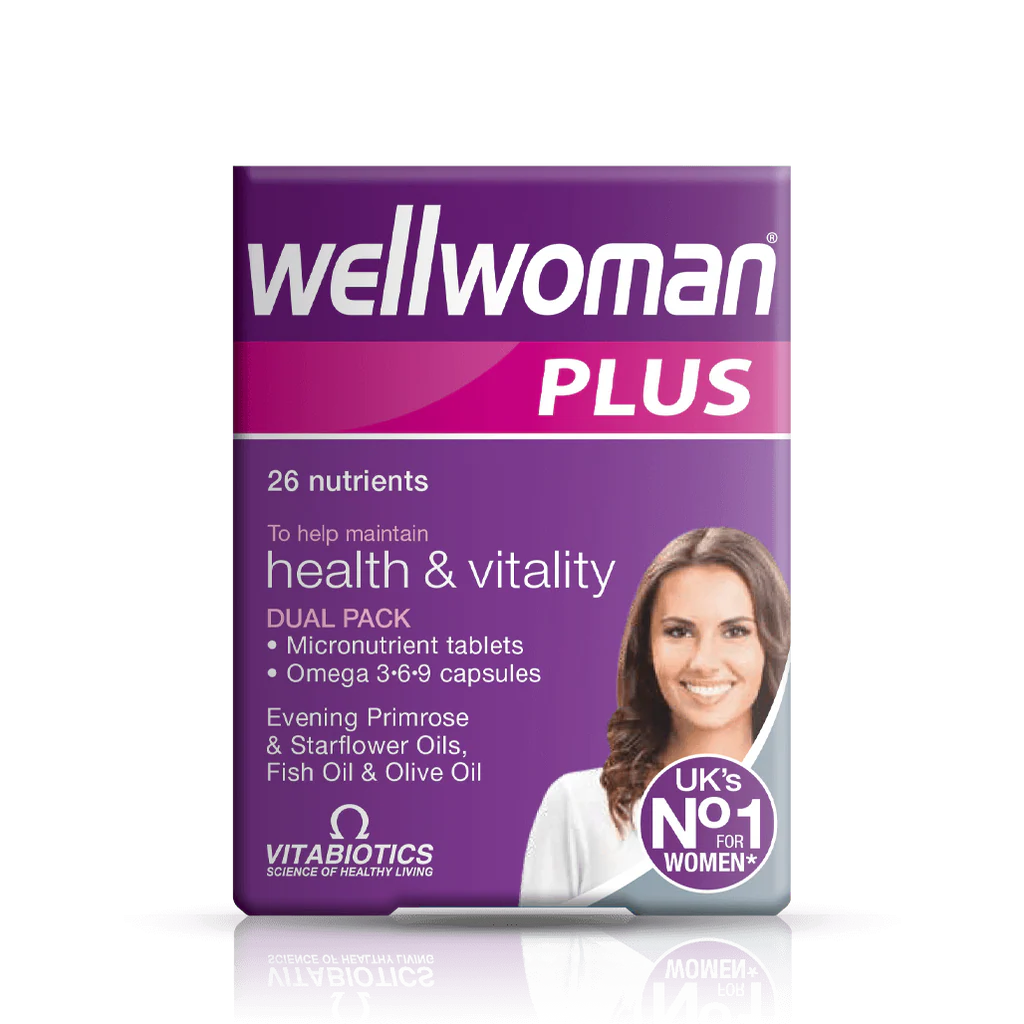 Vitabiotics Wellwoman Plus Omega 3-6-9 56 Tablets/Capsules