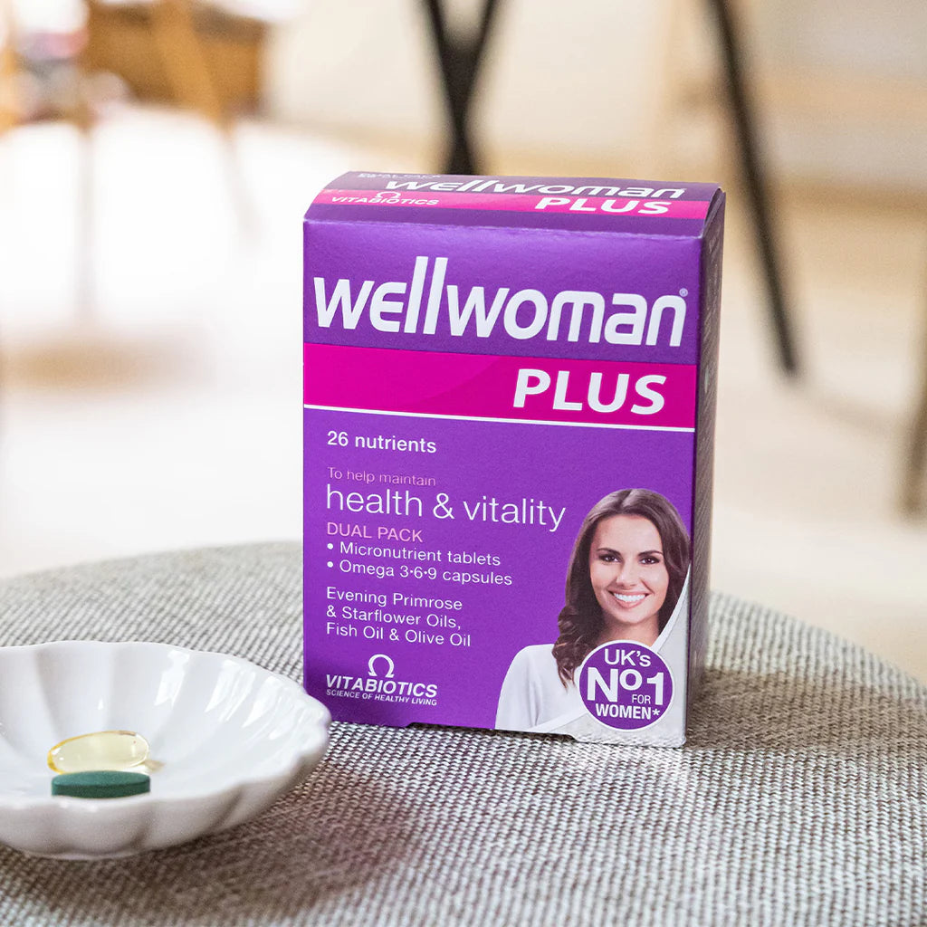 Vitabiotics Wellwoman Plus Omega 3-6-9 56 Tablets/Capsules