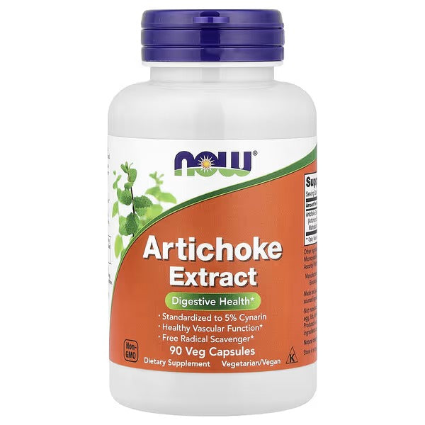 NOW Foods Artichoke Extract 450 mg 90 Veg Capsules