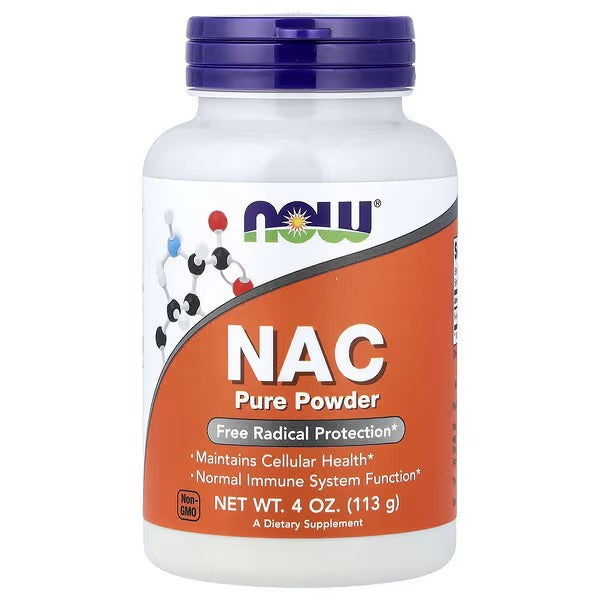 NOW Foods NAC Pure Powder – 4 oz (113 g)