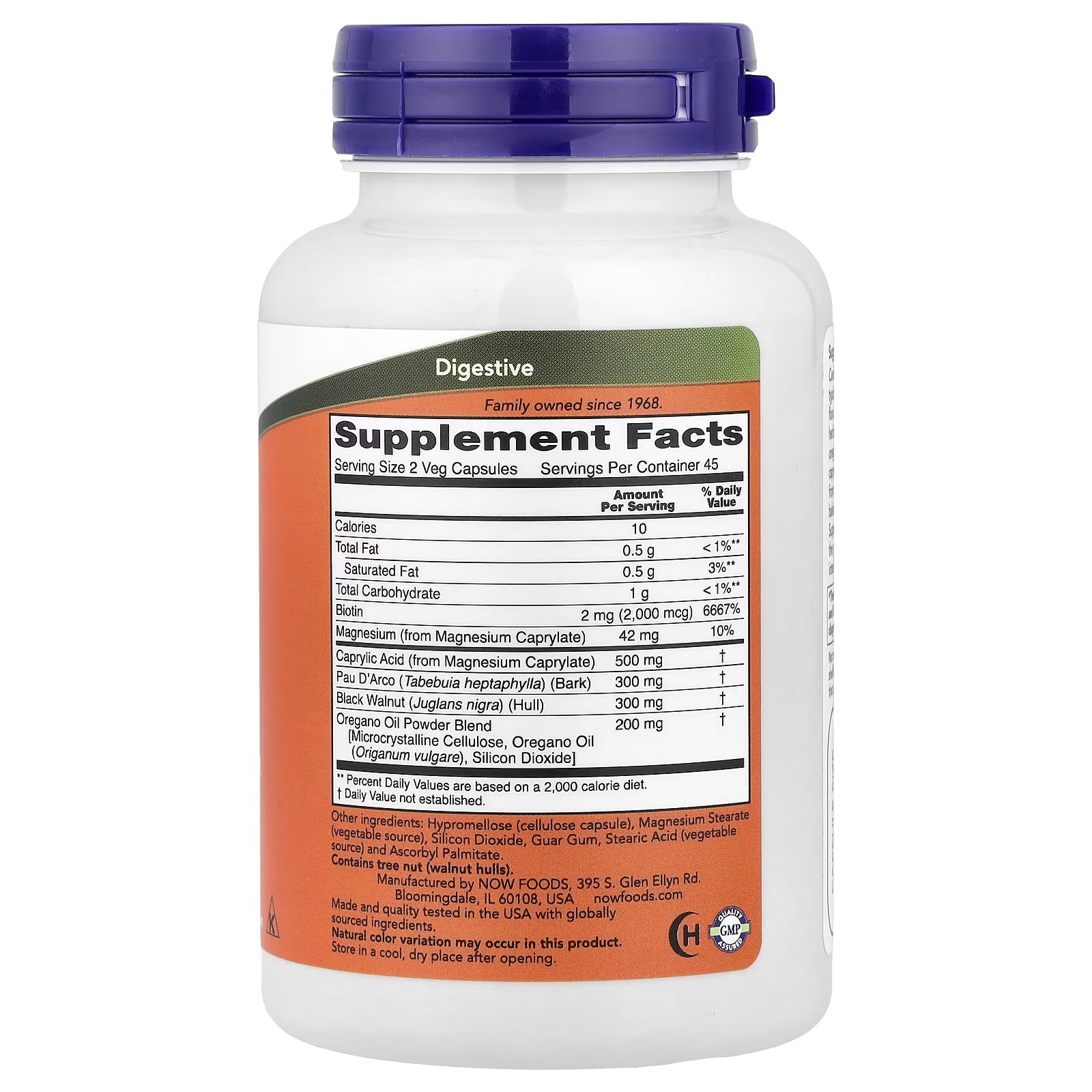 NOW Foods Candida Support 90 Veg Capsules