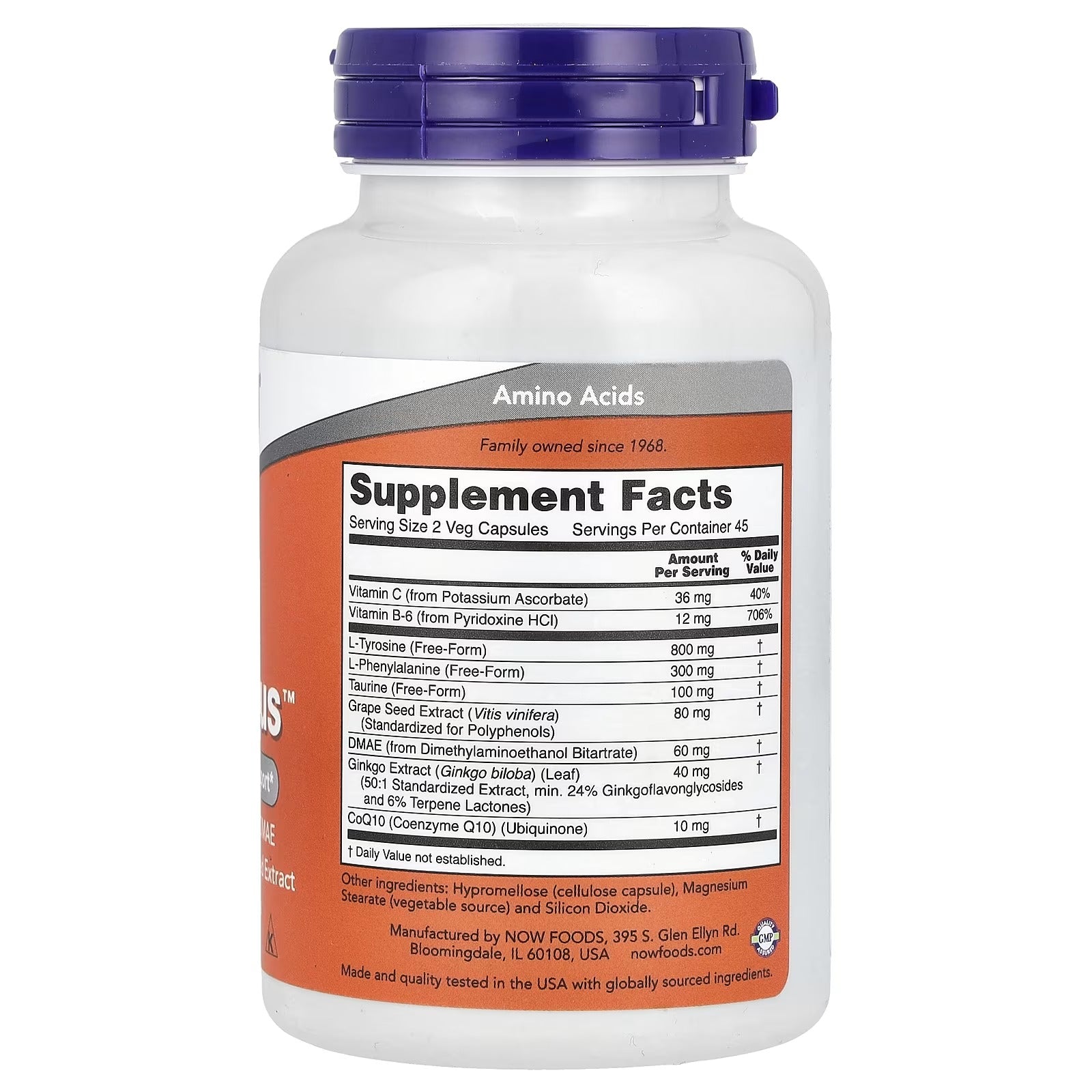 NOW Foods True Focus 90 Veg Capsules