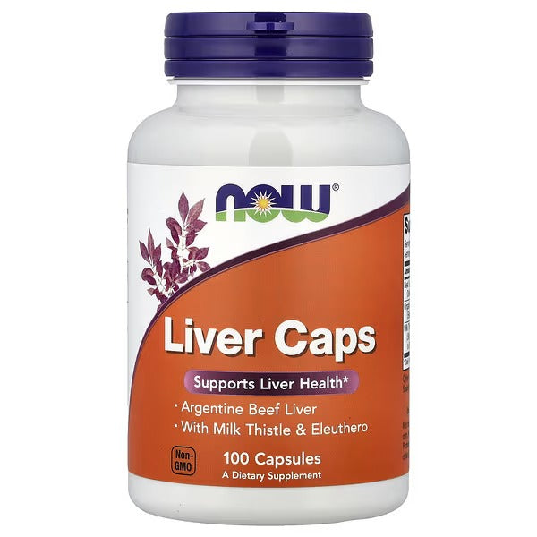 NOW Liver Caps 50 Softgels