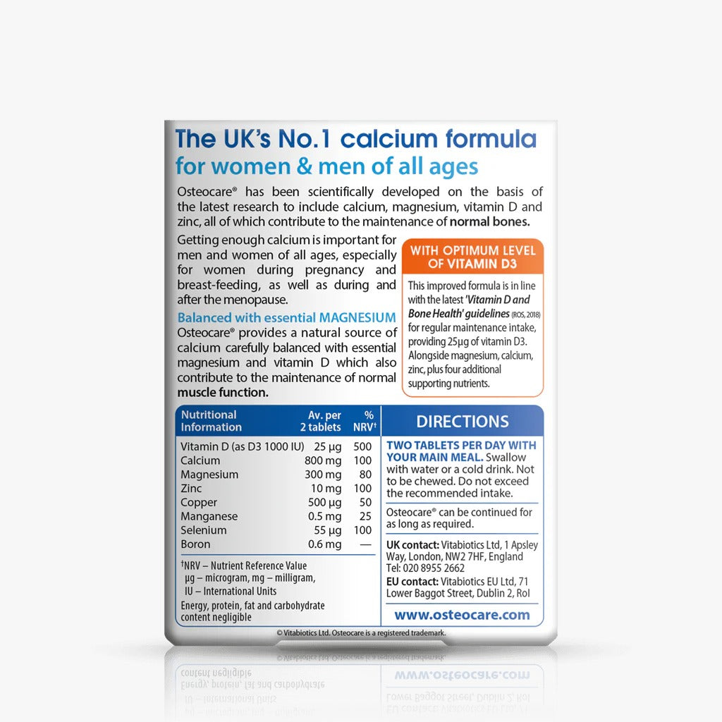 Vitabiotics Osteocare Original 30 Tablets