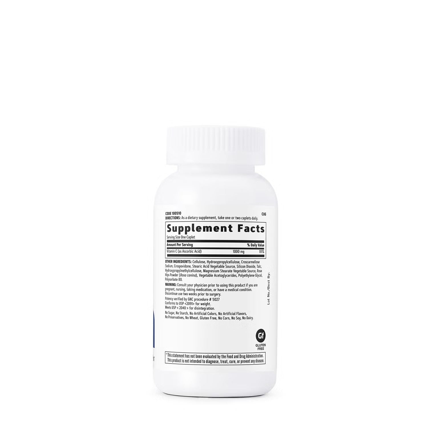 GNC Vitamin C 1000mg 100 Caplets