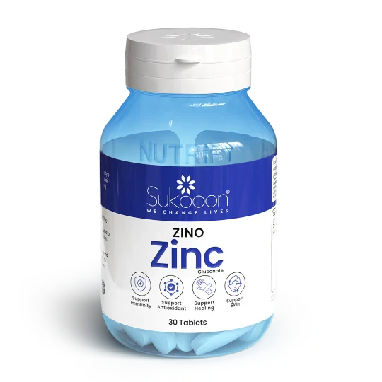 Nutrify Zino Immune Defense Healing Skin Support 30 Tablets