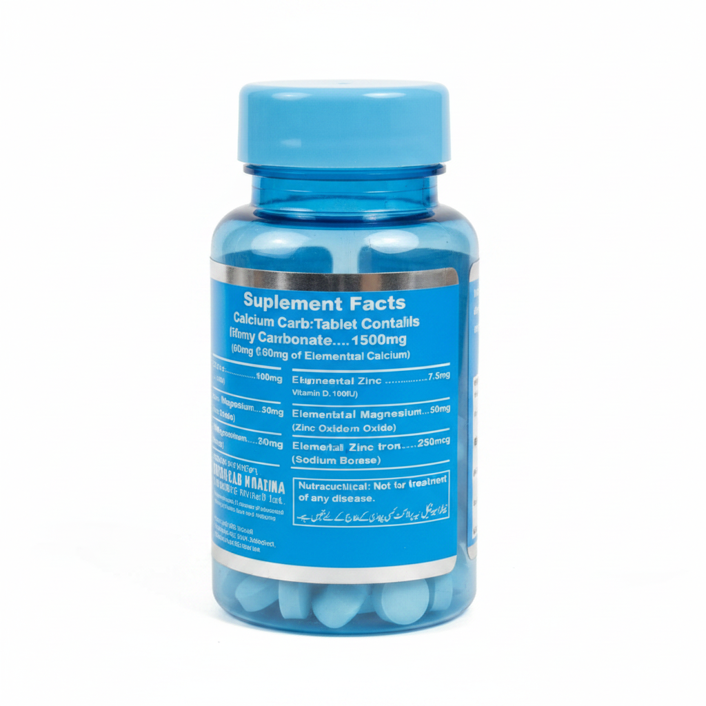 Boncal Side Label - Mineral Content