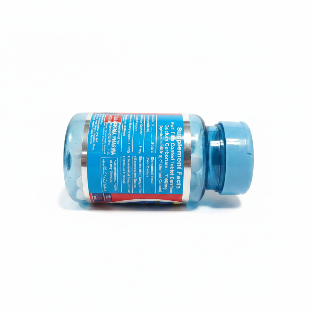 Boncal Side Label - Supplement Facts